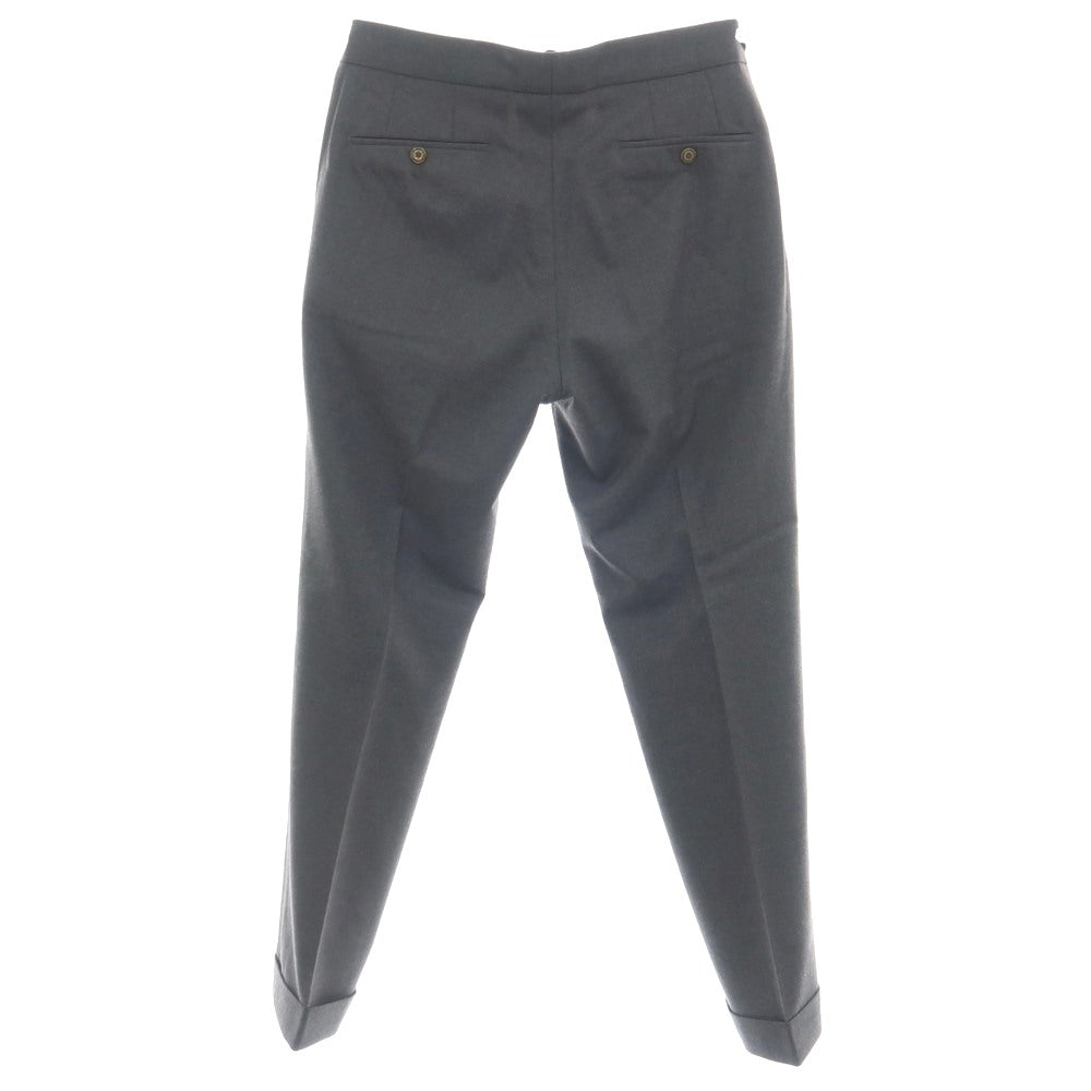 【中古】ジーティーアー G.T.A IL PANTALONE ウール ドレススラックスパンツ グレー【サイズ48】【 状態ランクC 】【 メンズ 】