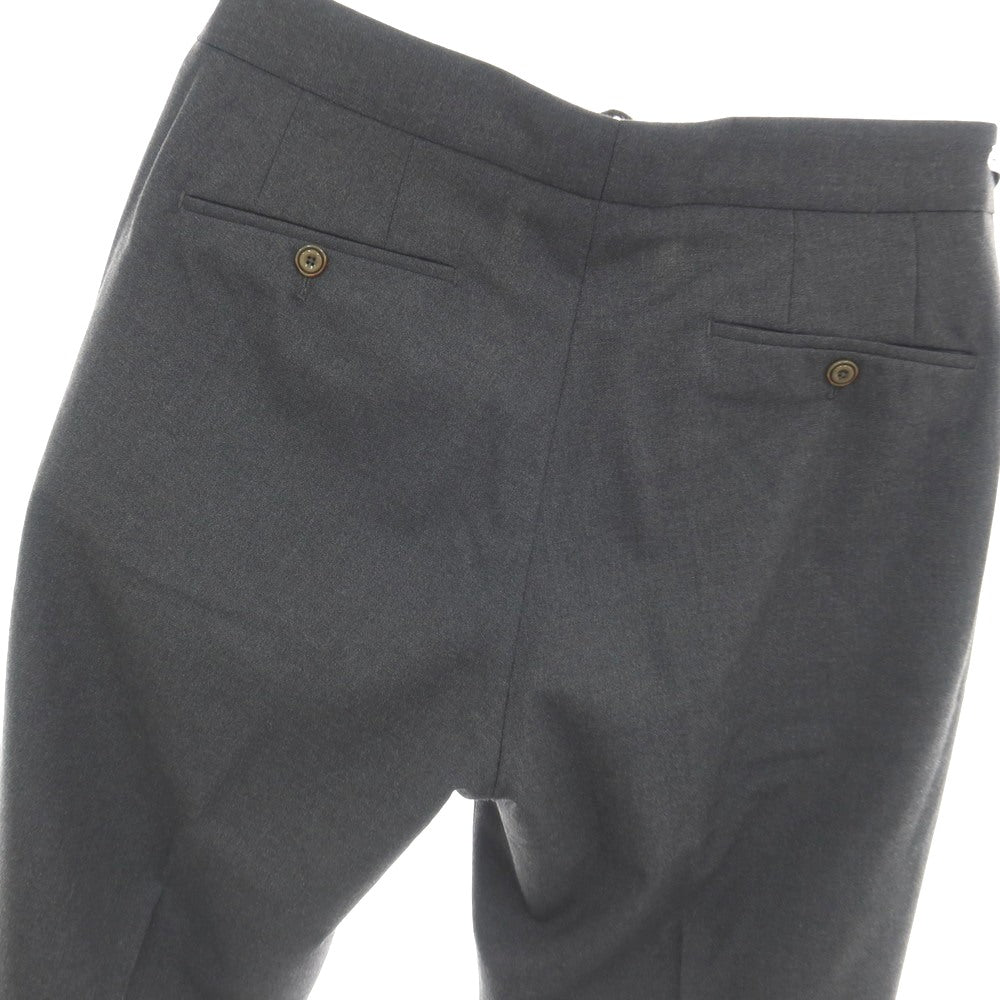 【中古】ジーティーアー G.T.A IL PANTALONE ウール ドレススラックスパンツ グレー【サイズ48】【 状態ランクC 】【 メンズ 】