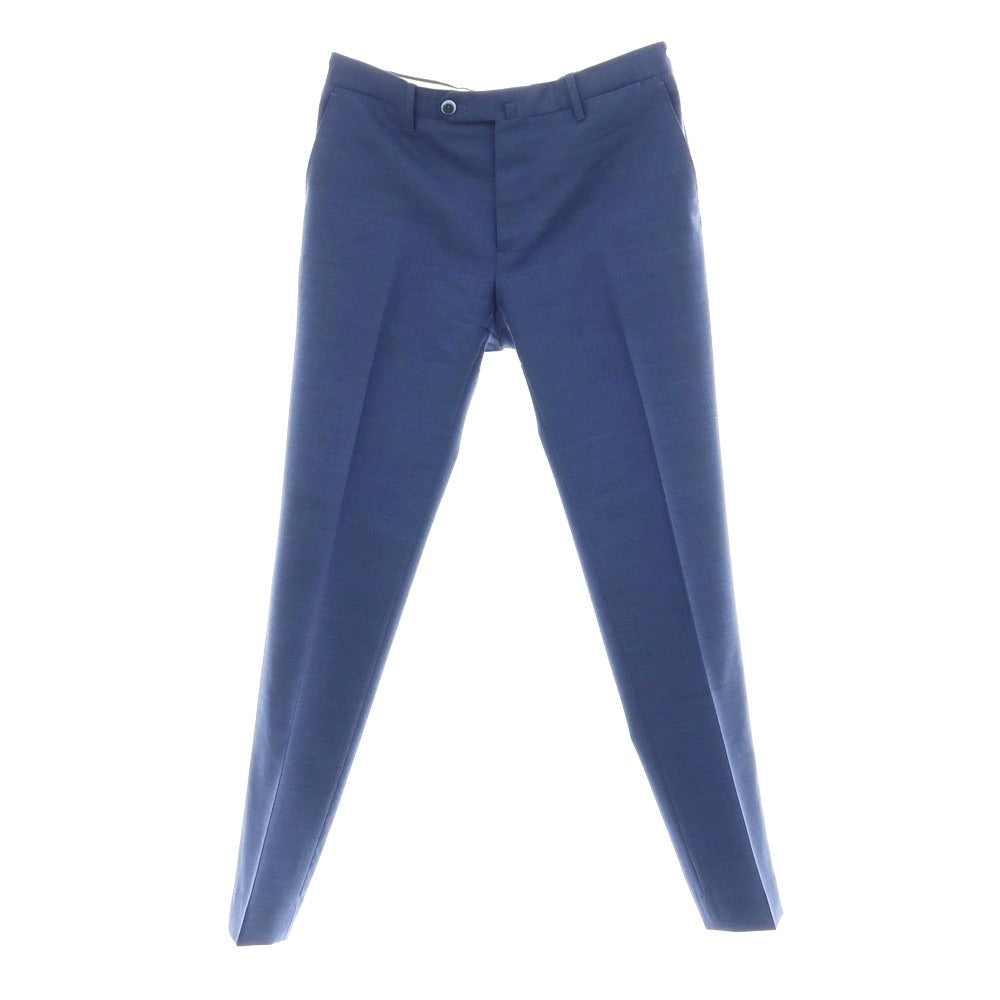 【中古】ジーティーアー G.T.A IL PANTALONE ウール ドレススラックスパンツ ブルー系【サイズ48】【 状態ランクA 】【 メンズ 】