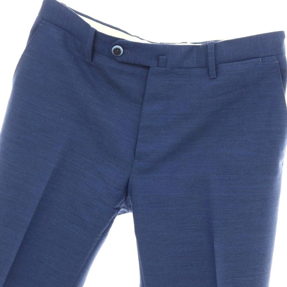 【中古】ジーティーアー G.T.A IL PANTALONE ウール ドレススラックスパンツ ブルー系【 サイズ48 】【 状態ランクA 】【 メンズ 】 [APD]
