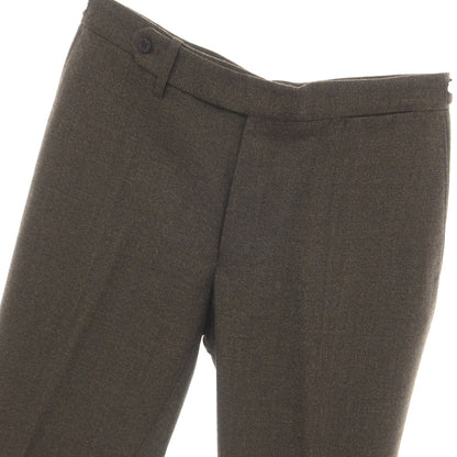 【中古】インコテックス INCOTEX ウール ドレススラックスパンツ ブラウン【サイズ50】【 状態ランクA 】【 メンズ 】