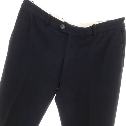 【中古】チルコロ1901 CIRCOLO 1901 コットン ジャージー 裏起毛 カジュアルスラックスパンツ ブラック【サイズ48】【 状態ランクB 】【 メンズ 】