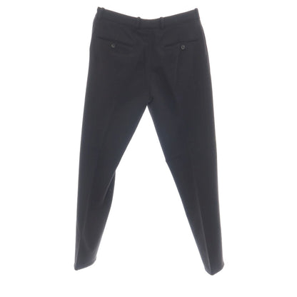 【中古】チルコロ1901 CIRCOLO 1901 コットン ジャージー 裏起毛 カジュアルスラックスパンツ ブラック【サイズ48】【 状態ランクB 】【 メンズ 】