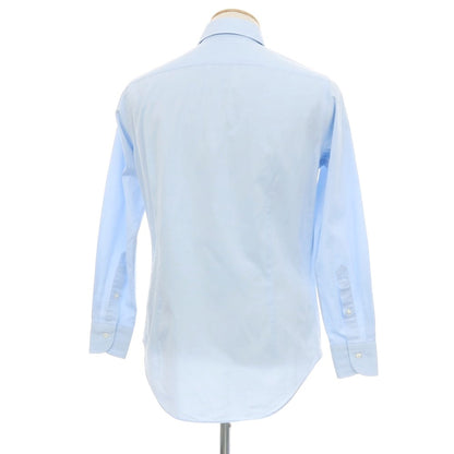 【中古】メイカーズシャツ カマクラ Makers Shirt 鎌倉 コットン レギュラーカラー ドレスシャツ ブルー【サイズ38-82】【 状態ランクB 】【 メンズ 】