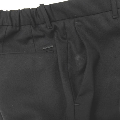 【中古】インコテックス INCOTEX ストレッチ ウールポリエステル イージースラックスパンツ ブラック【サイズ44】【 状態ランクB 】【 メンズ 】