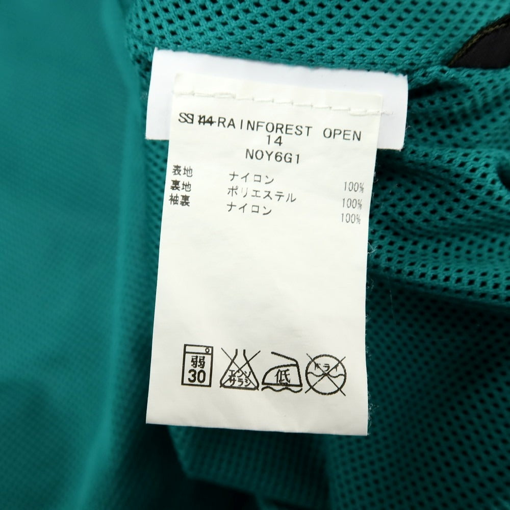 【中古】ナパピリ NAPAPIJRI ナイロン ジップアップ マウンテンパーカー ネイビー【サイズM】【 状態ランクC 】【 メンズ 】