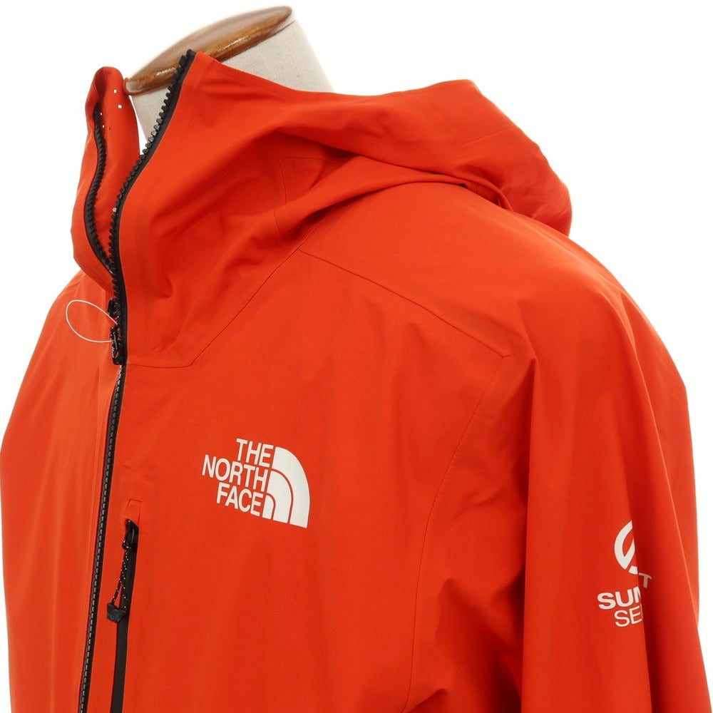 【中古】ザノースフェイス THE NORTH FACE SUMMIT SERIES FUTURELIGHT ポリエステル シェルジャケット レッドオレンジ【サイズM】【 状態ランクB 】【 メンズ 】