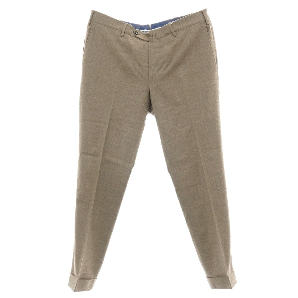 【中古】ピーティートリノ PT TORINO ストレッチ ウール ドレススラックスパンツ ベージュ【サイズ50】【 状態ランクB 】【 メンズ 】