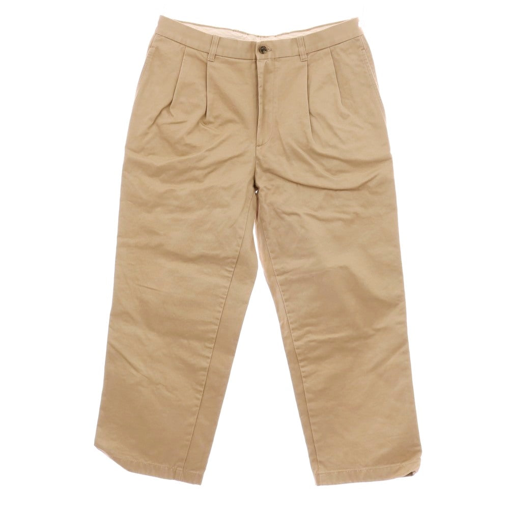 【中古】ニート NEAT × Brooks Brothers コットン チノパンツ ベージュ【サイズ34】【 状態ランクB 】【 メンズ 】