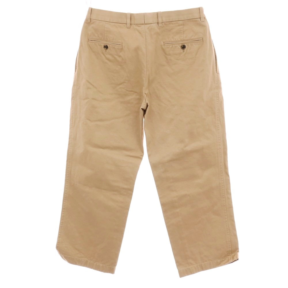 【中古】ニート NEAT × Brooks Brothers コットン チノパンツ ベージュ【サイズ34】【 状態ランクB 】【 メンズ 】