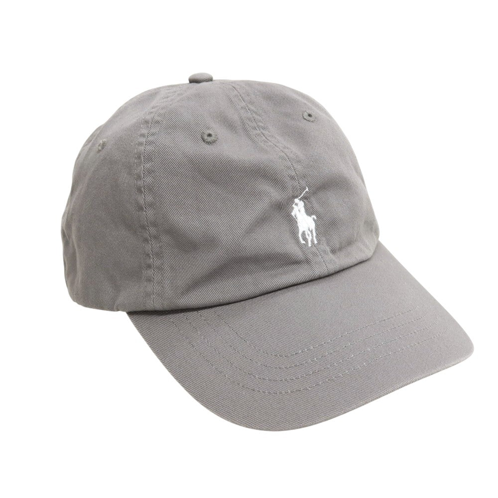 【中古】ポロ ラルフローレン Polo Ralph Lauren コットン系 キャップ 帽子 グレー【 状態ランクB 】【 メンズ 】