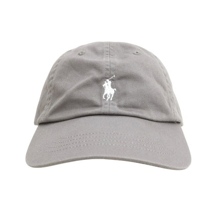 【中古】ポロ ラルフローレン Polo Ralph Lauren コットン系 キャップ 帽子 グレー【 状態ランクB 】【 メンズ 】
