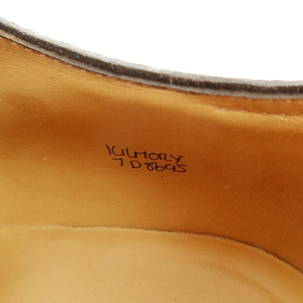 【中古】ジョンロブ John Lobb KILMORY シュリンクレザー ストレートチップ ドレスシューズ ブラウン【サイズ7D】【 状態ランクA 】【 メンズ 】