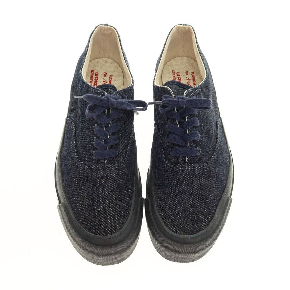 【中古】アナトミカ ANATOMICA デニム スニーカー ネイビー【サイズ7H】【 状態ランクA 】【 メンズ 】