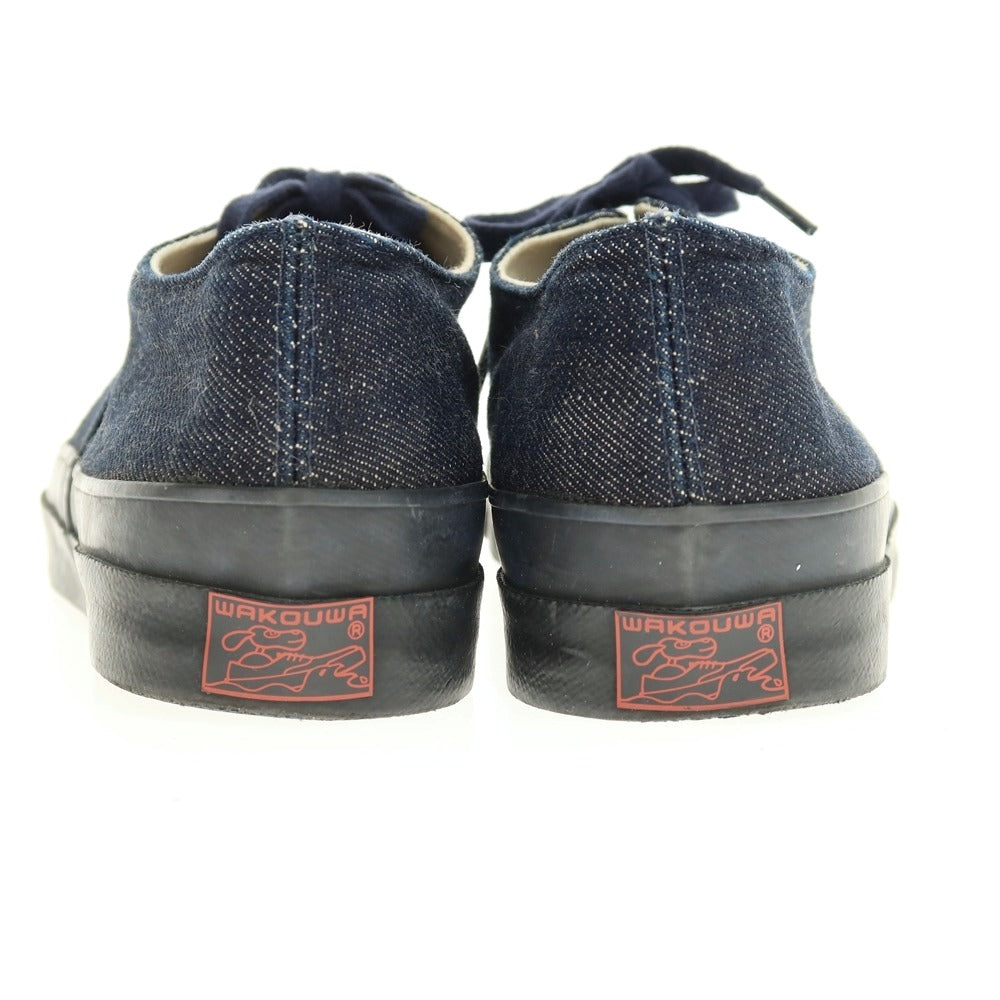 【中古】アナトミカ ANATOMICA デニム スニーカー ネイビー【サイズ7H】【 状態ランクA 】【 メンズ 】