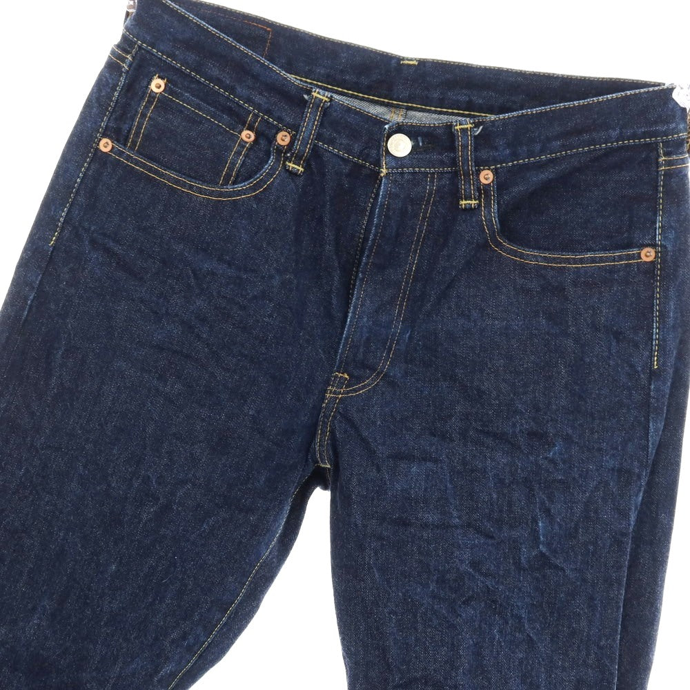 【中古】ユナイテッドアローズ UNITED ARROWS コットン デニムパンツ ジーンズ ネイビー【サイズM】【 状態ランクC 】【 メンズ 】