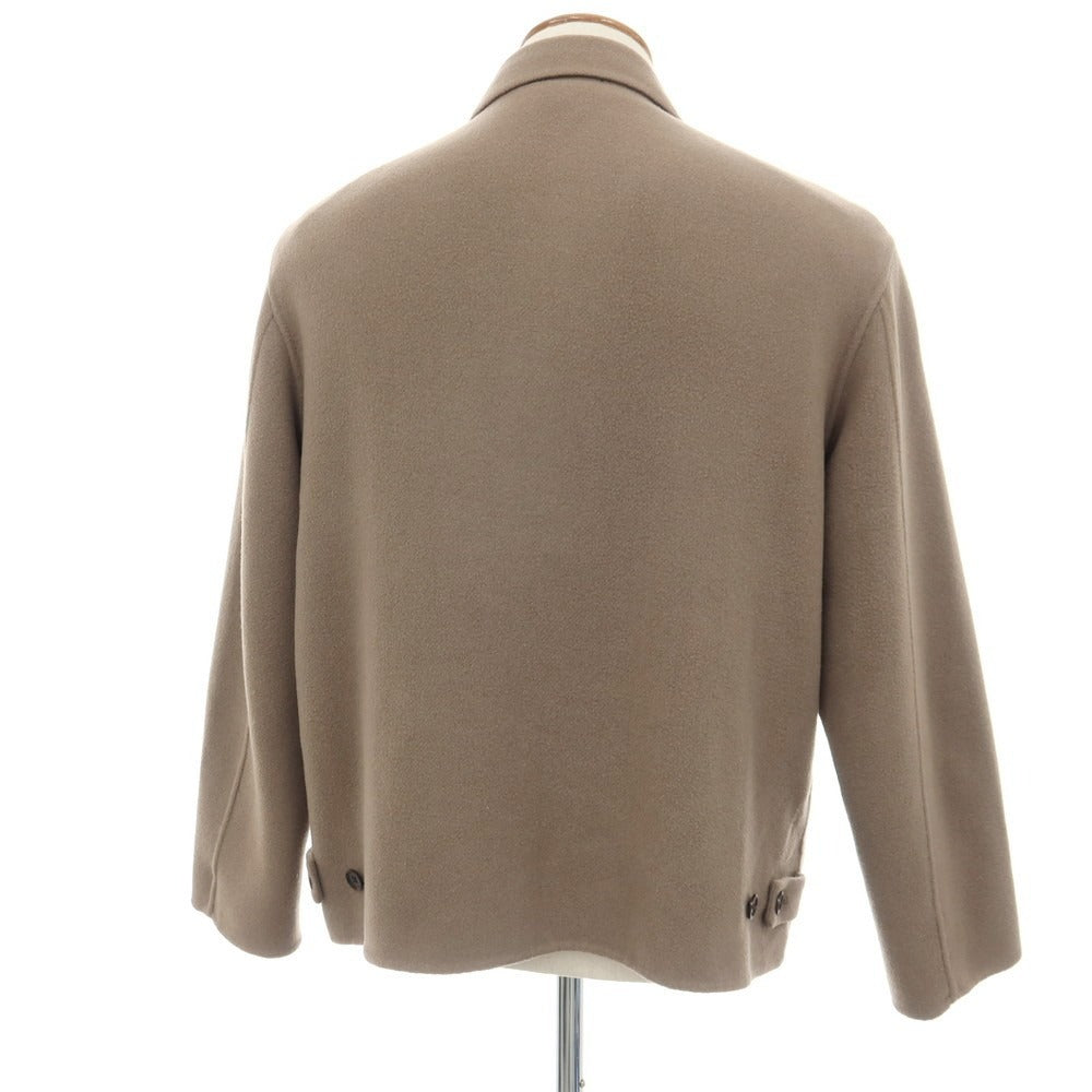 【中古】グリーンレーベルリラクシング green label relaxing Super 140’sプレジャーウール＆ナイロンポリエステル ジップアップブルゾン トープ【サイズM】【 状態ランクC 】【 メンズ 】
