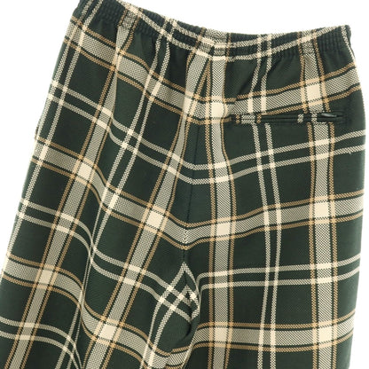 【中古】セラードアー CellarDoor ポリエステルコットン チェック イージーパンツ グリーンxベージュ【サイズ44】【 状態ランクB 】【 メンズ 】