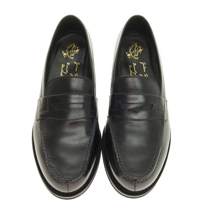 【中古】ジャランスリウァヤ JALAN SRIWIJAYA BEAUTY&amp;YOUTH別注 レザー コインロファー ブラック【サイズ7 1/2】【 状態ランクB 】【 メンズ 】