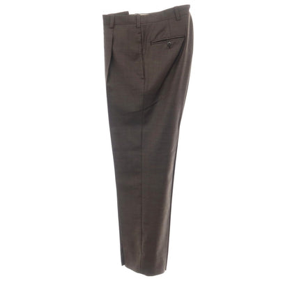 【中古】ラベラ サルトリア ナポレターナ La vera Sartoria Napoletana バージンウール 3つボタンスーツ ブラウン【サイズ上42/下(表記なし)XS位】【 状態ランクC 】【 メンズ 】