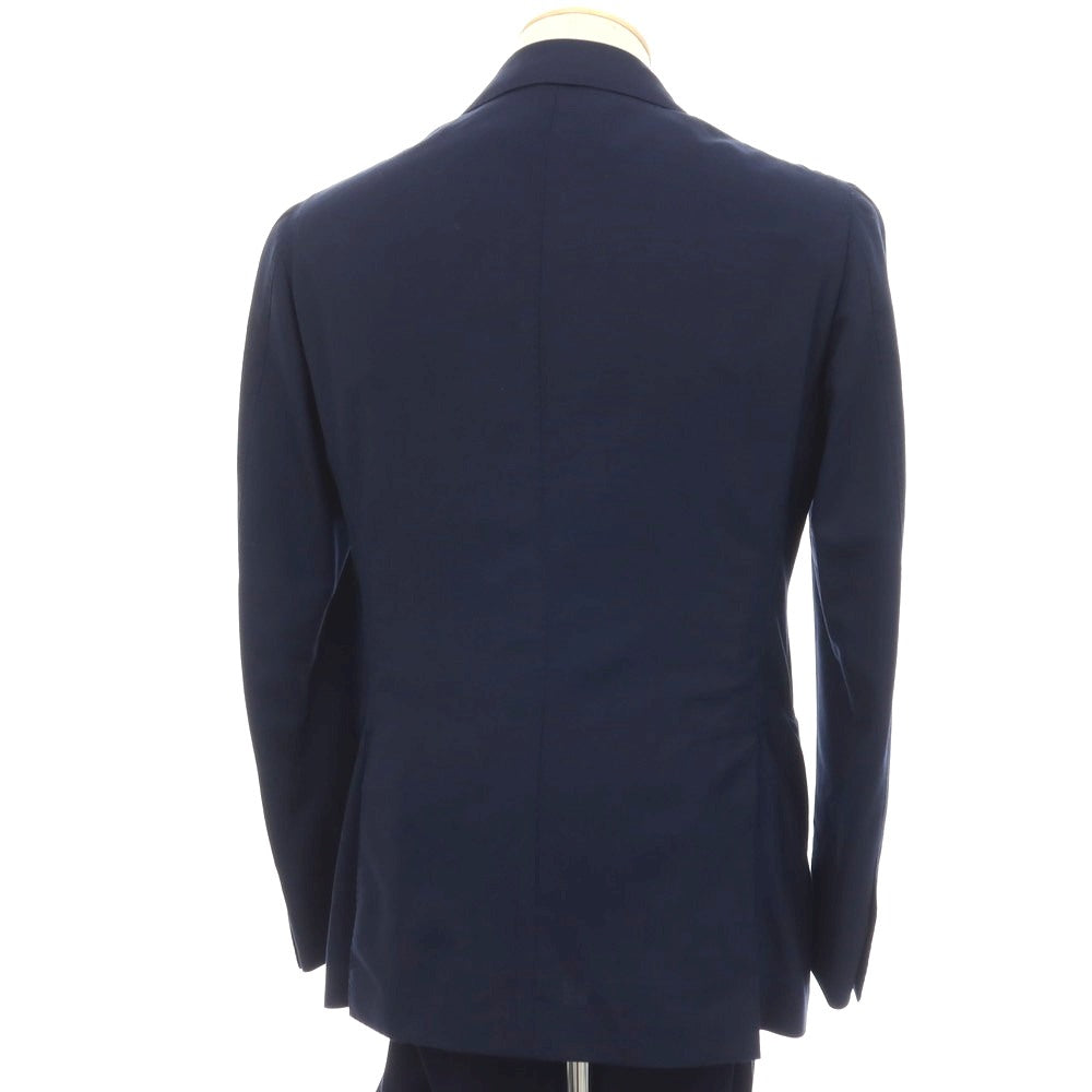 【中古】スティレ ラティーノ STILE LATINO ウール 3つボタンスーツ ネイビー【サイズ44 Drop 7R】【 状態ランクC 】【 メンズ 】 [BPD]