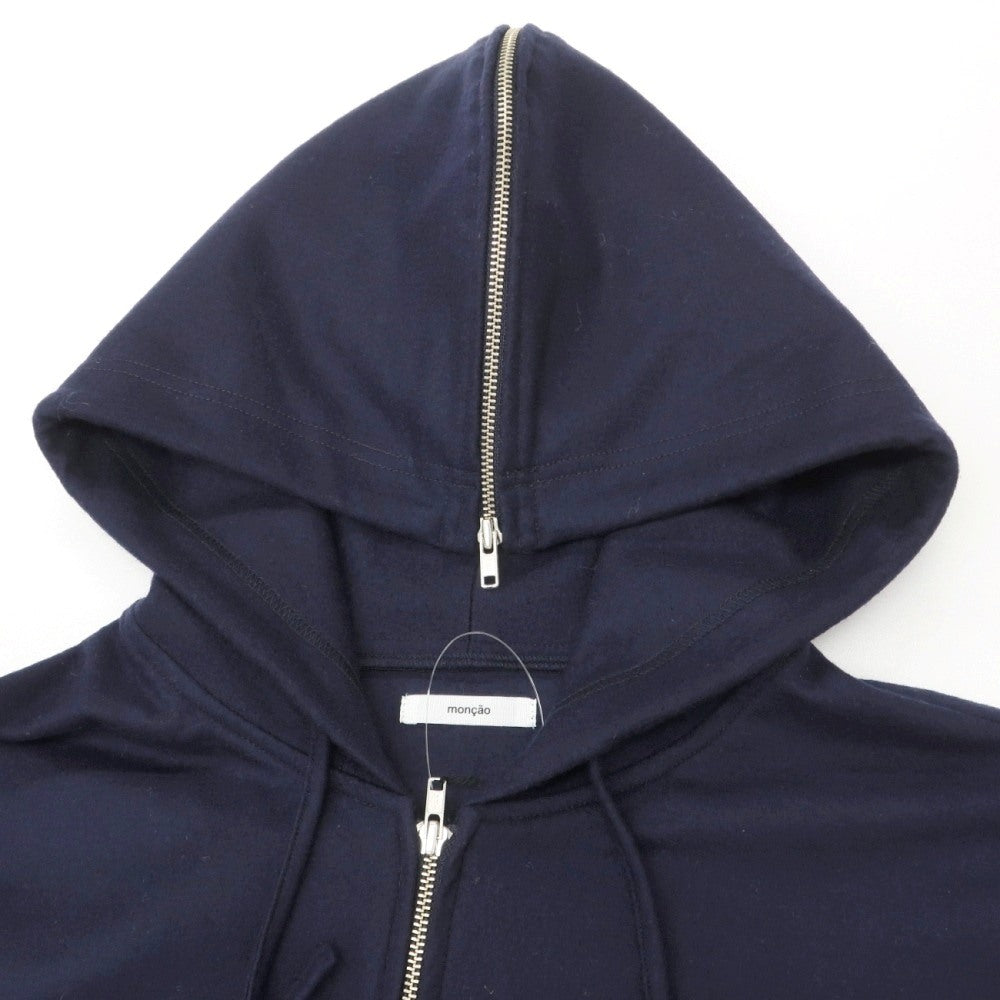【中古】モンサオ moncao ウール系 セットアップ ネイビー【サイズ表記なし（M位）】【 状態ランクA 】【 メンズ 】