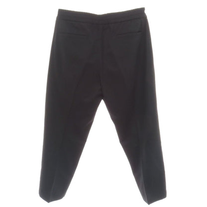 【中古】ジービーエス トラウザーズ GBS Trousers CESARE ウール イージー カジュアルスラックスパンツ ブラック【サイズ48】【 状態ランクB 】【 メンズ 】