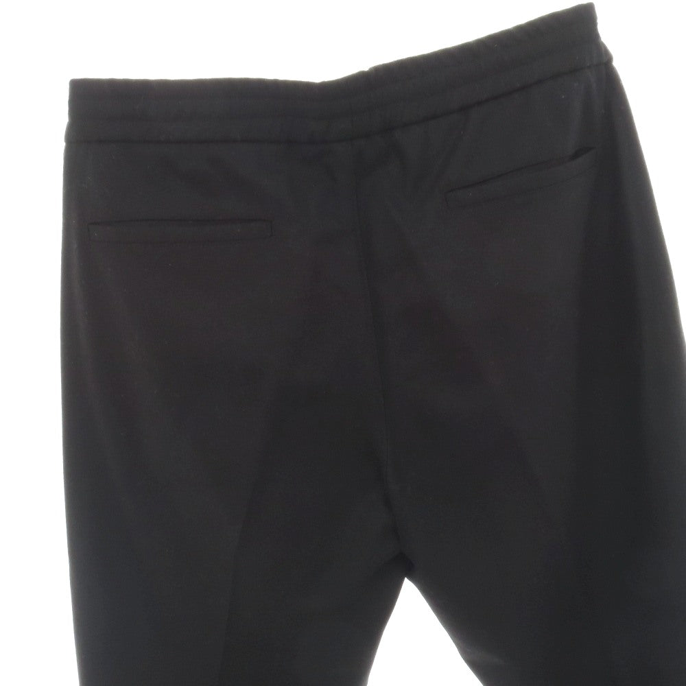 【中古】ジービーエス トラウザーズ GBS Trousers CESARE ウール イージー カジュアルスラックスパンツ ブラック【サイズ48】【 状態ランクB 】【 メンズ 】