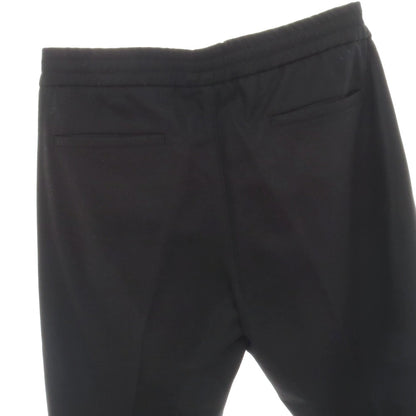 【中古】ジービーエス トラウザーズ GBS Trousers CESARE ウール イージー カジュアルスラックスパンツ ブラック【サイズ48】【 状態ランクB 】【 メンズ 】