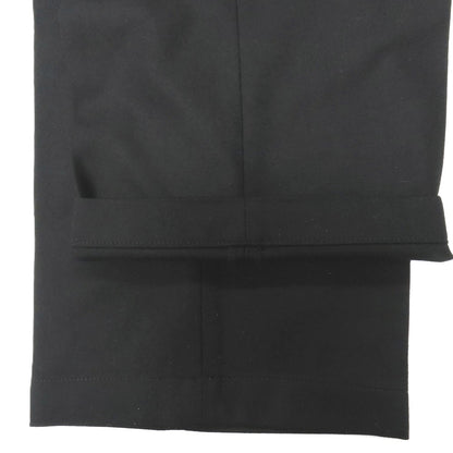 【中古】ジービーエス トラウザーズ GBS Trousers CESARE ウール イージー カジュアルスラックスパンツ ブラック【サイズ48】【 状態ランクB 】【 メンズ 】