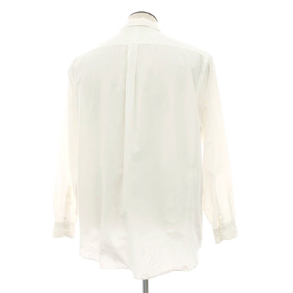 【中古】コモリ COMOLI コットン カジュアルシャツ ホワイト【 3 】【 状態ランクC 】【 メンズ 】 []