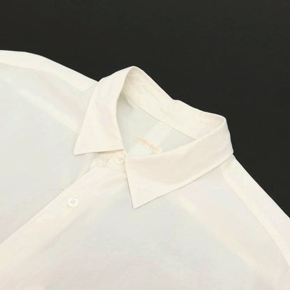 【中古】コモリ COMOLI コットン カジュアルシャツ ホワイト【 3 】【 状態ランクC 】【 メンズ 】 []