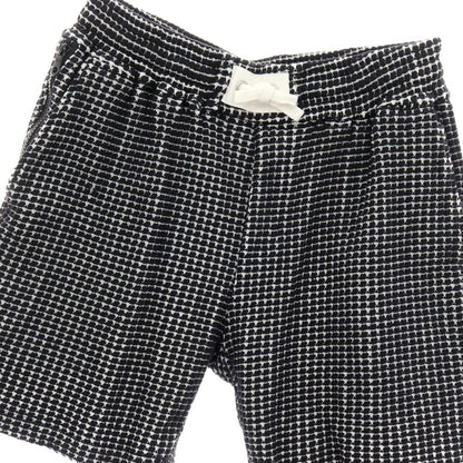 【SALE30%OFF/返品不可】【中古】シーグリーン Seagreen コットンポリエステル ショートパンツ ブラックxホワイト【 サイズ3 】【 状態ランクB 】【 メンズ 】