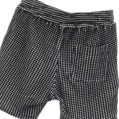 【SALE30%OFF/返品不可】【中古】シーグリーン Seagreen コットンポリエステル ショートパンツ ブラックxホワイト【 サイズ3 】【 状態ランクB 】【 メンズ 】