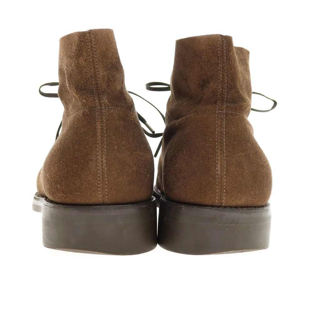 【中古】ジョンロブ John Lobb ROMSEY2 チャッカブーツ ブラウン【 サイズ7E 】【 状態ランクB 】【 メンズ 】