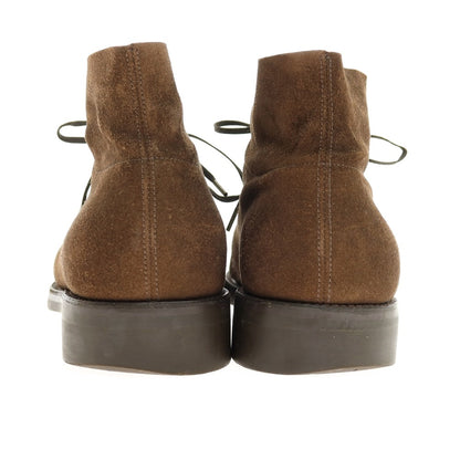 【中古】ジョンロブ John Lobb ROMSEY2 チャッカブーツ ブラウン【サイズ7E】【 状態ランクB 】【 メンズ 】