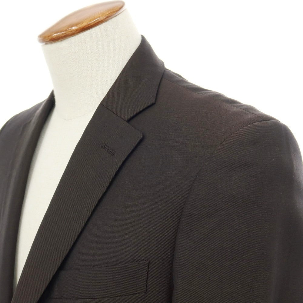 【中古】リチャードジェームス RICHARD JAMES ウールシルク 2つボタンスーツ ダークブラウン【サイズ38】【 状態ランクB 】【 メンズ 】