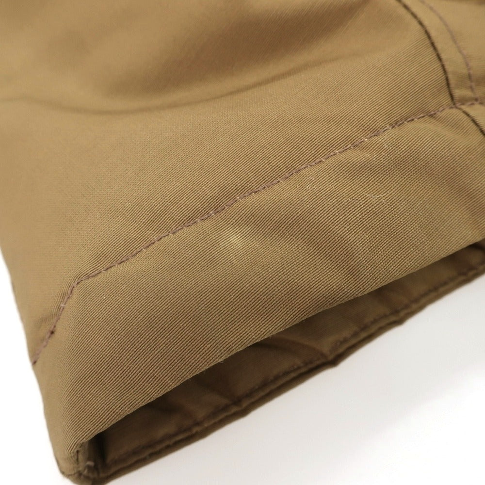【中古】ウールリッチ WOOLRICH コットンナイロン フーデッド ダウンコート オーカーカーキ系【サイズM】【 状態ランクC 】【 メンズ 】