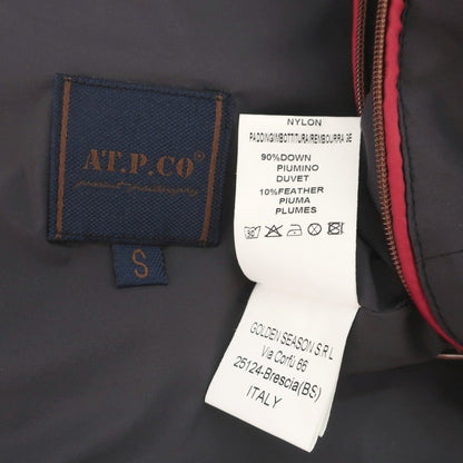 【中古】アティピコ AT.P.CO ナイロン ダウンコート ネイビー【サイズS】【 状態ランクA 】【 メンズ 】