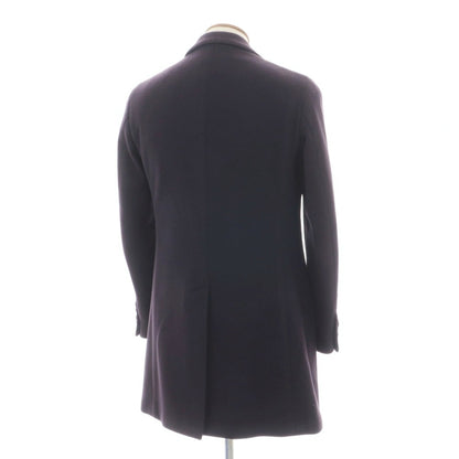 【中古】ラルディーニ LARDINI ウール チェスターフィールドコート ネイビー【サイズ46】【 状態ランクD 】【 メンズ 】