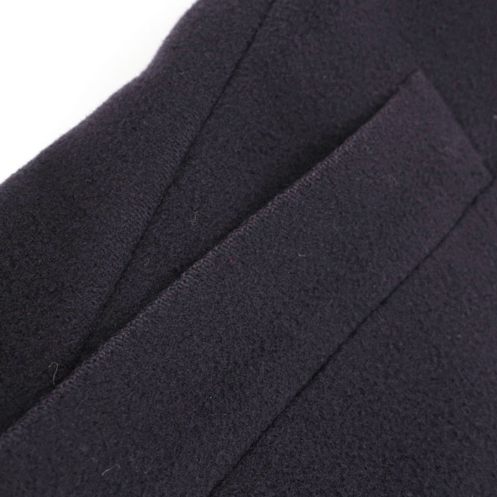 【中古】ラルディーニ LARDINI ウール チェスターフィールドコート ネイビー【サイズ46】【 状態ランクD 】【 メンズ 】