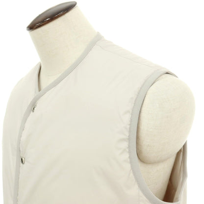 【中古】【未使用】オーシバル ORCIVAL ポリエステル ダウンベスト グレージュ系【サイズ4】【 状態ランクS 】【 メンズ 】