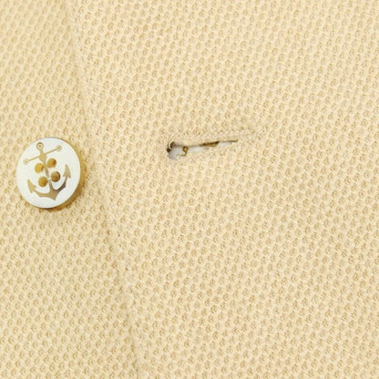 【中古】【未使用】トゥエンティワン TWENTY ONE ALE コットンポリエステル カジュアル系ジレ ベスト ベージュ【サイズ48】【 状態ランクS 】【 メンズ 】