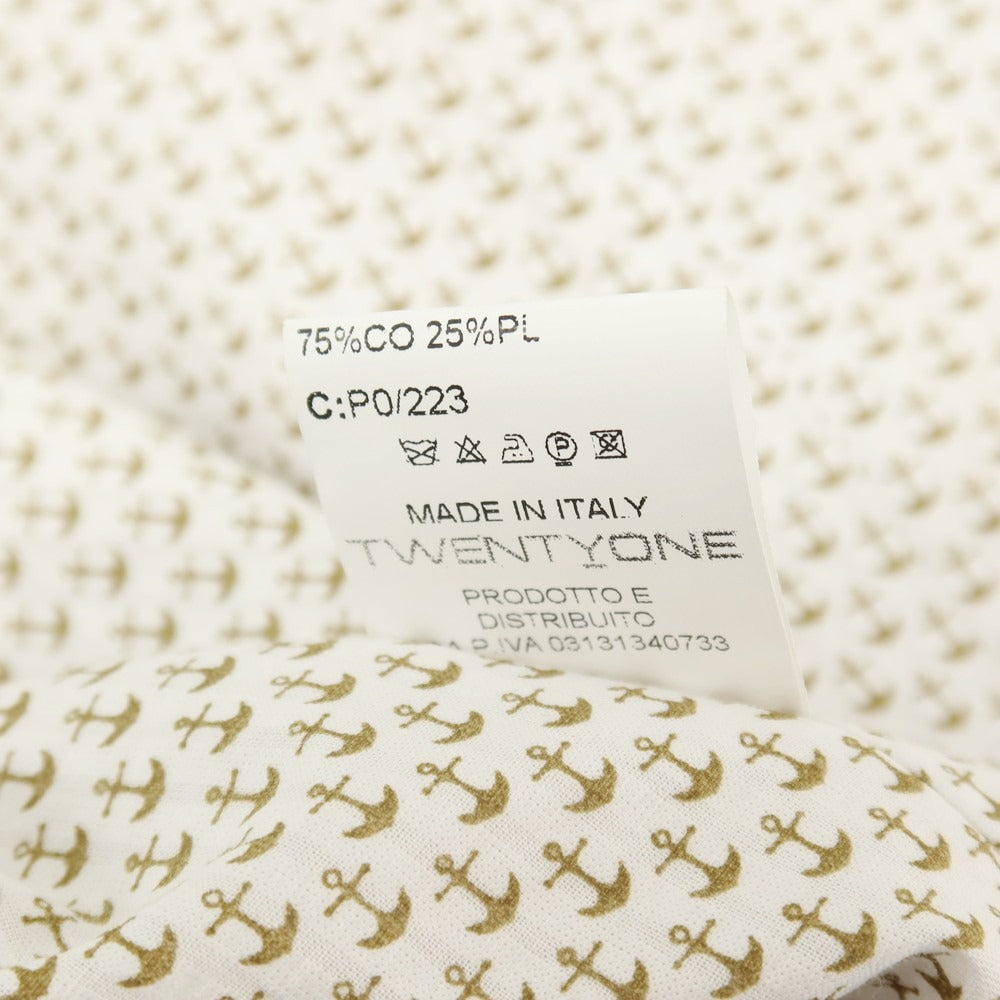 【中古】【未使用】トゥエンティワン TWENTY ONE ALE コットンポリエステル カジュアル系ジレ ベスト ベージュ【サイズ48】【 状態ランクS 】【 メンズ 】