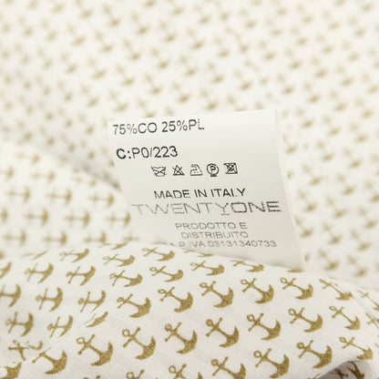 【中古】【未使用】トゥエンティワン TWENTY ONE ALE コットンポリエステル カジュアル系ジレ ベスト ベージュ【サイズ48】【 状態ランクS 】【 メンズ 】