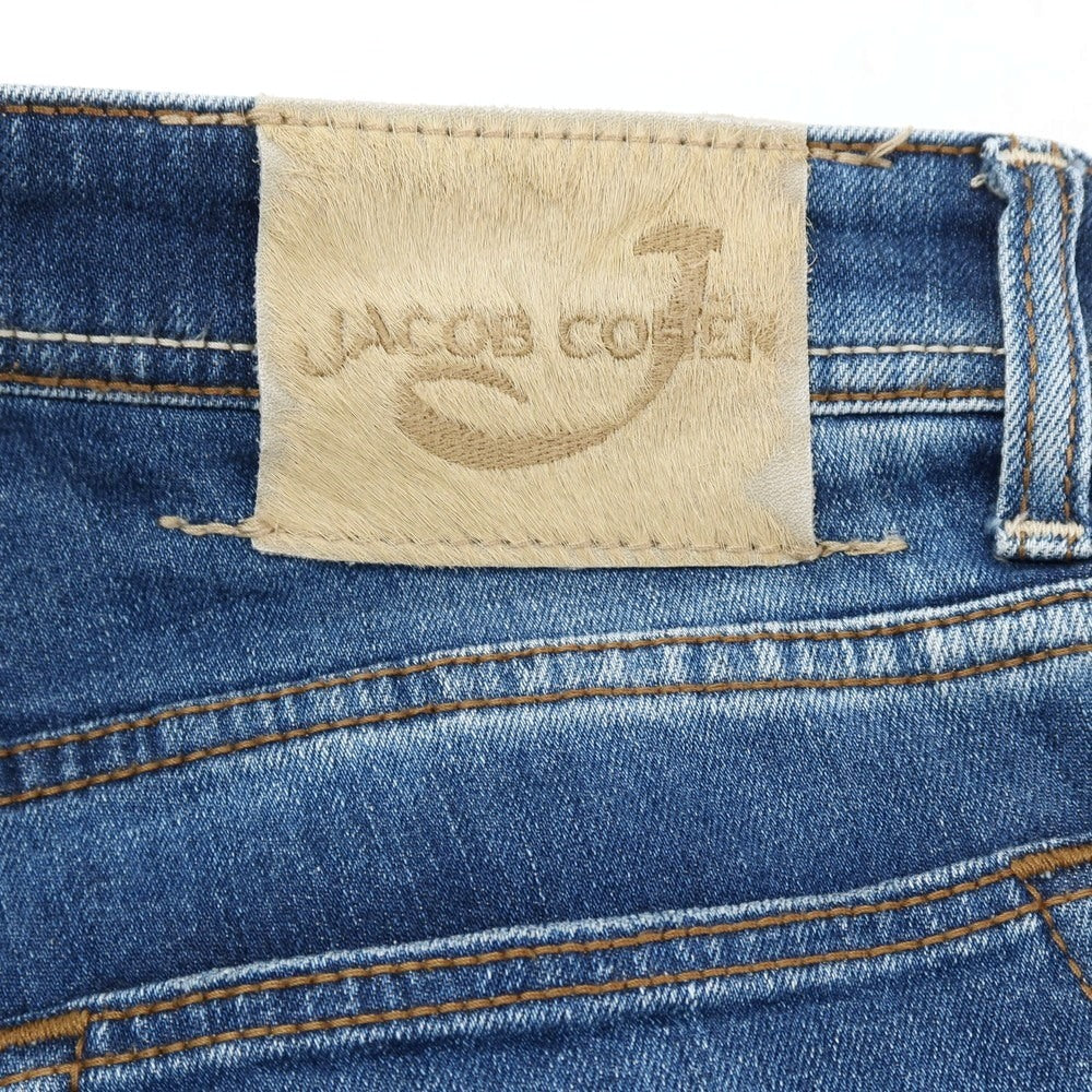 【中古】ヤコブコーエン JACOB COHEN PW622 COMF ストレッチ コットン デニムパンツ ジーンズ ネイビー【サイズ33】【 状態ランクC 】【 メンズ 】