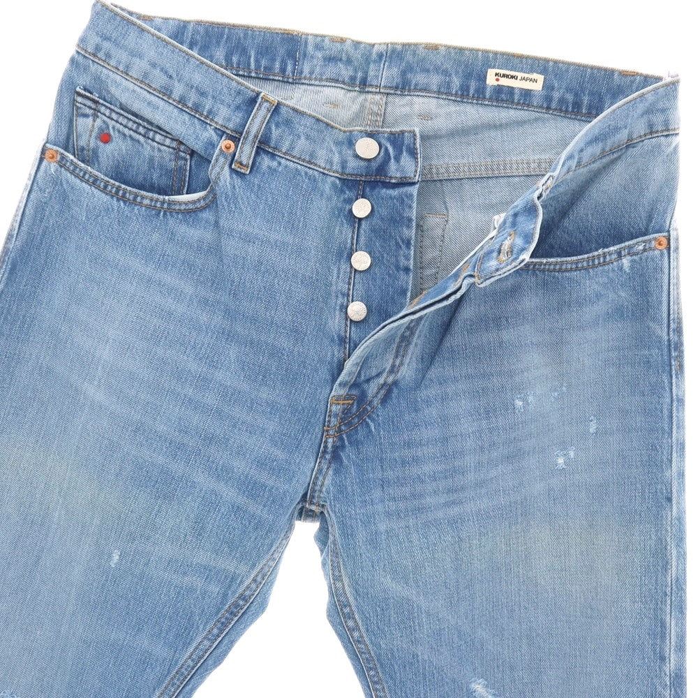 【中古】【未使用】トラマロッサ Tramarossa SONORA コットン デニムパンツ ジーンズ ブルー【サイズ32】【 状態ランクS 】【 メンズ 】