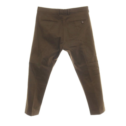 【中古】ベルウィッチ BERWICH pascal ストレッチ ツイルコットン カジュアルスラックスパンツ ブラウン【サイズ50】【 状態ランクA 】【 メンズ 】