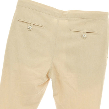 【中古】トゥエンティワン TWENTY ONE コットンポリエステル イージースラックスパンツ ベージュ【サイズ48】【 状態ランクB 】【 メンズ 】