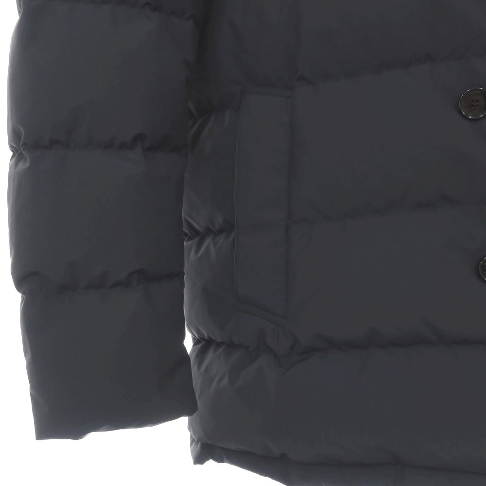 【中古】マッキントッシュ Mackintosh ウールナイロン ダウンコート ネイビー【サイズ42】【 状態ランクB 】【 メンズ 】